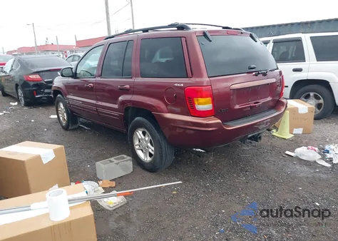 2000 Jeep Grand Cherokee Limited z USA, uszkodzony, nr VIN 1J4GW58NXYC184023